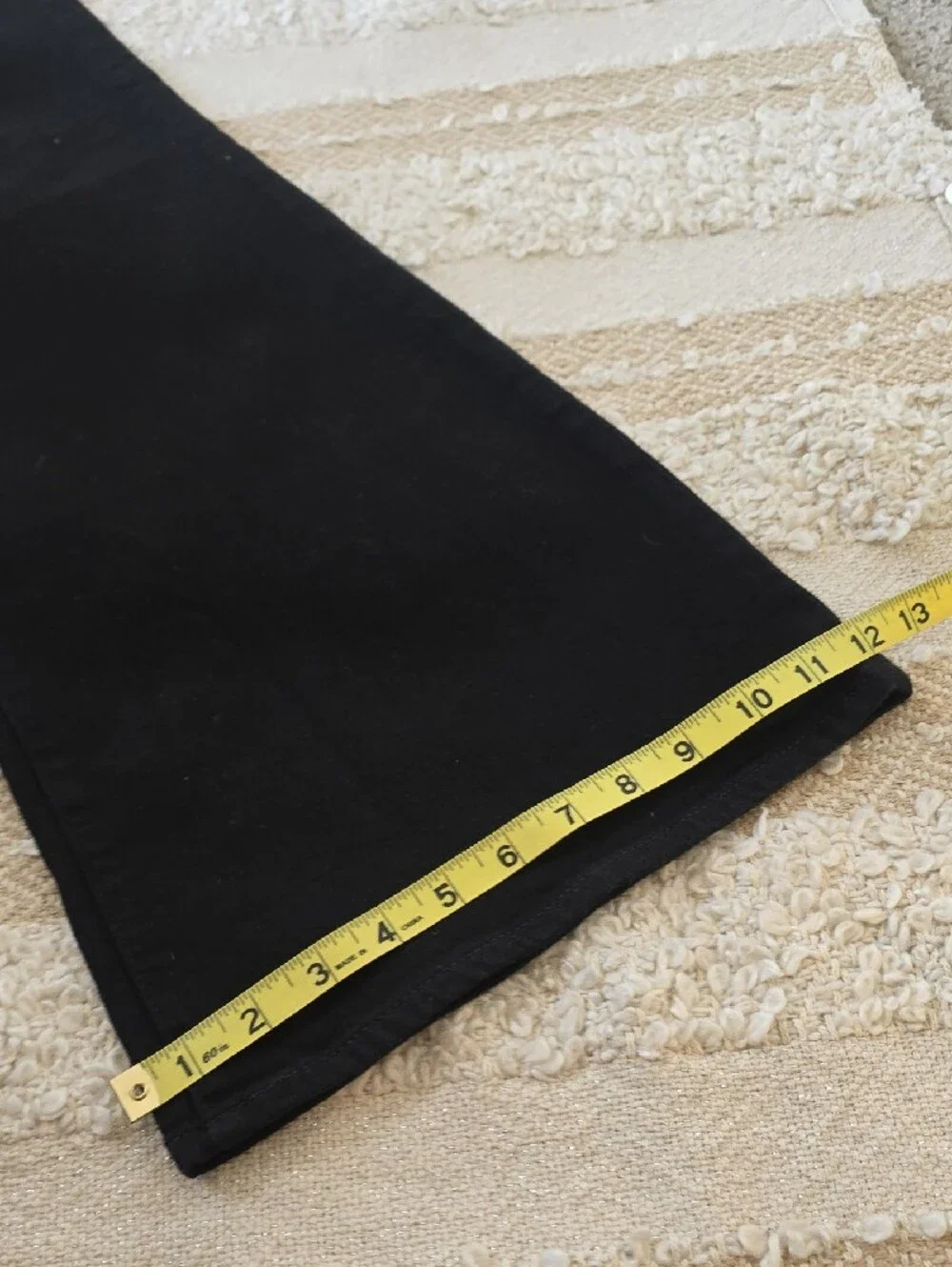 J. Crew Black Rinse Vintage Flare Wide-Leg Jeans Stretch Size 29